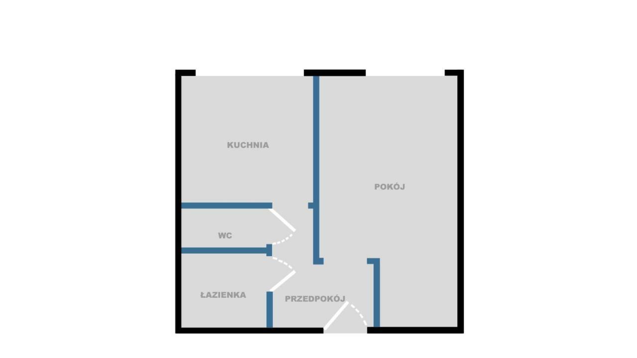 オルシュティンDk Apartament Panoramaアパートメント エクステリア 写真